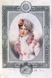 Portrait de Marie Laczinska (1786-1817) Comtesse Walewska